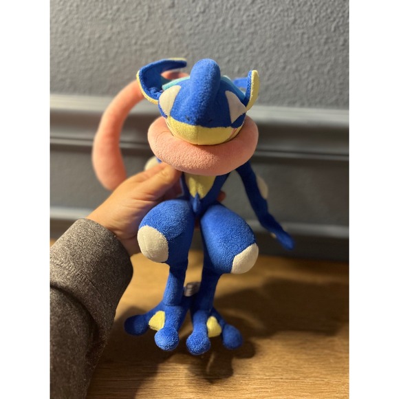Pokemon Other - Pokemon Greninja Plush San-Ei Co Ltd Pocket Monsters Blue Stuffed Animal 10 Inch